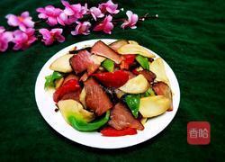 杏鲍菇炒腊肉的做法图解17