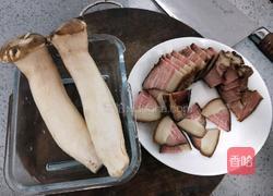 杏鲍菇炒腊肉的做法图解1