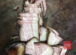 杏鲍菇炒腊肉的做法图解2