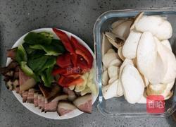 杏鲍菇炒腊肉的做法图解7