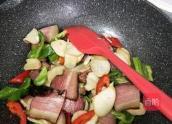 杏鲍菇炒腊肉的做法图解13