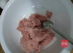 瘦肉丸的做法图解3