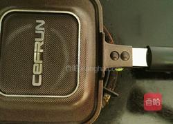 火龙果牛奶煎饼（花形）的做法图解13