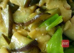 青椒炒茄子的做法图解3