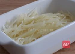 家常凉拌土豆丝的做法图解5
