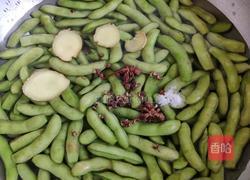 薄盐毛豆的做法图解3