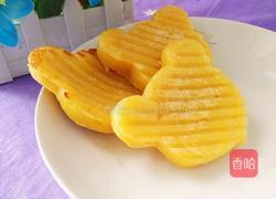 香橙牛奶煎饼(小熊头形)的做法图解18