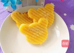 香橙牛奶煎饼(小熊头形)的做法图解19
