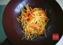 酸辣乌江萝卜土豆丝的做法图解7