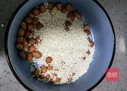 紫薯花生米糊的做法图解2