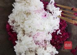 火龙果寿司饭团的做法图解5