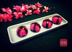 火龙果寿司饭团的做法图解18