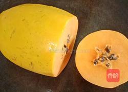 木瓜椰奶冻的做法图解1