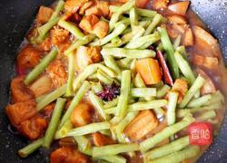 鲜豆角炖肉的做法图解14