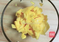 芒果芝士封边三明治的做法图解2