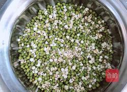 百合薏米绿豆饮的做法图解2