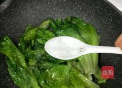 脆爽生菜的做法图解6