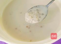 草莓香橙奶香西米露的做法图解9