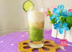 黄瓜苹果奶昔的做法图解9