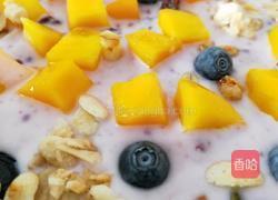 蓝莓炒酸奶的做法图解5