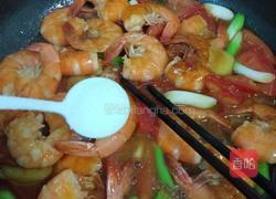 西红柿炒虾的做法图解8