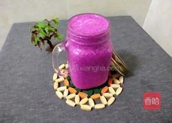 火龙果香蕉奶昔的做法图解4