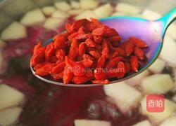 冰糖苹果火龙果的做法图解6