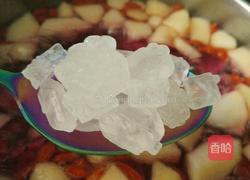 冰糖苹果火龙果的做法图解7