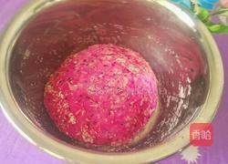 火龙果心形馒头的做法图解13