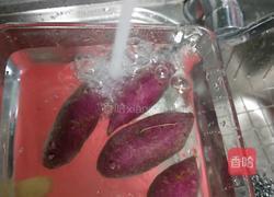 紫薯红枣粥的做法图解3