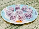 紫薯牛奶小方糕的做法[图]