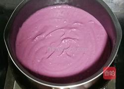 紫薯牛奶小方糕的做法图解8