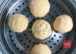 玉米面菜团子的做法图解5