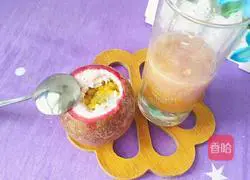 Passion Fruit Lotus Mist Apple Juice Recipe Illustration 6