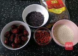 红糖紫米甜饭的做法图解1