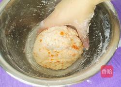 胡萝卜馒头（小熊头形）的做法图解10