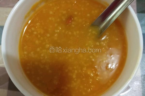 南瓜小米粥