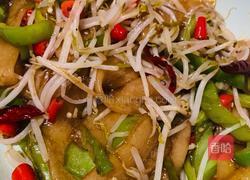 豆芽炒宽粉的做法图解5