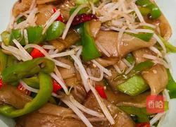 豆芽炒宽粉的做法图解6