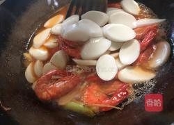 赵氏黑虎虾爱上了年糕的做法图解3