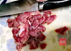 豇豆炒肉片的做法图解2