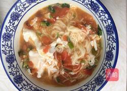 家庭版鸡蛋柿子面的做法图解13