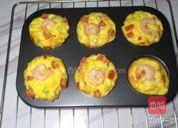 营养蔬菜鸡蛋杯的做法图解7