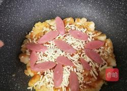 平底锅馒头披萨的做法图解16