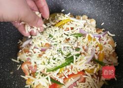 平底锅馒头披萨的做法图解19