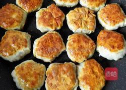 馄饨皮烧麦馅煎饼的做法图解20