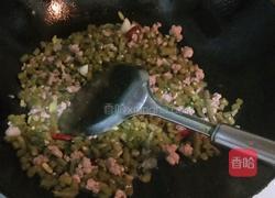 肉沫酸豆角的做法图解4