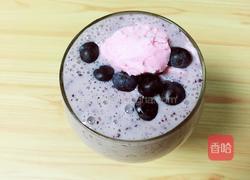 蓝莓冰淇淋奶昔|养颜抗衰老的做法图解10