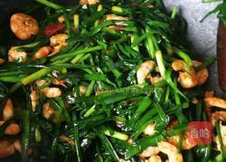 韭菜炒虾仁的做法图解11