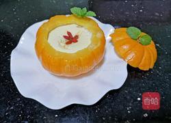 南瓜蒸鸡蛋的做法图解5